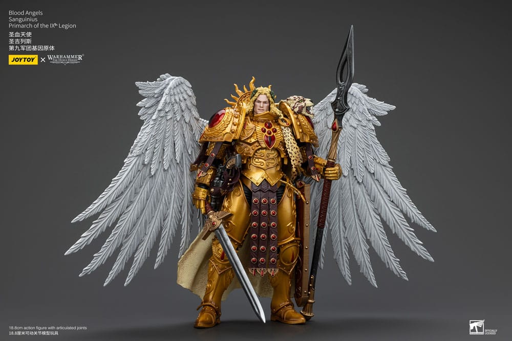 Warhammer The Horus Heresy Actionfigur 1/18 Blood Angels Sanguinius Primarch of the IXth Legion 19 cm Image 9