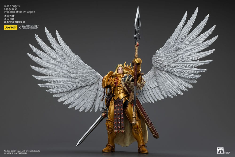 Warhammer The Horus Heresy Actionfigur 1/18 Blood Angels Sanguinius Primarch of the IXth Legion 19 cm Image 12