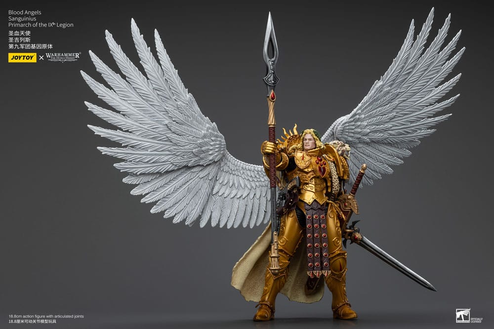 Warhammer The Horus Heresy Actionfigur 1/18 Blood Angels Sanguinius Primarch of the IXth Legion 19 cm Image 13