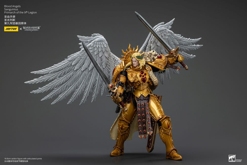 Warhammer The Horus Heresy Actionfigur 1/18 Blood Angels Sanguinius Primarch of the IXth Legion 19 cm Image 14