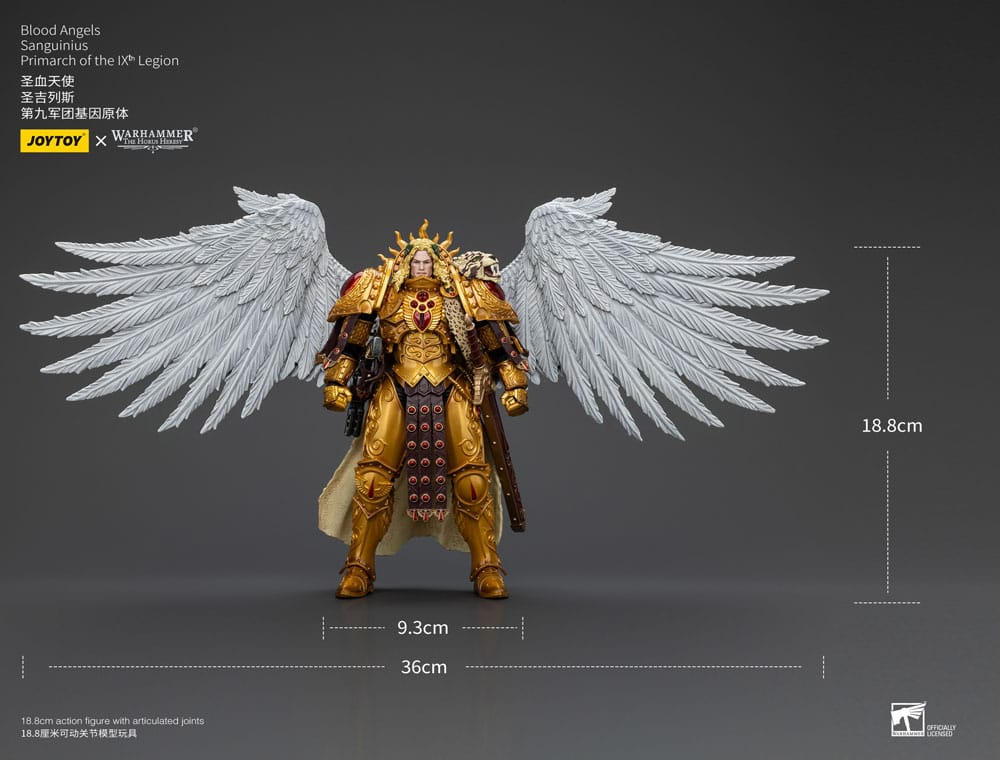 Warhammer The Horus Heresy Actionfigur 1/18 Blood Angels Sanguinius Primarch of the IXth Legion 19 cm Image 15