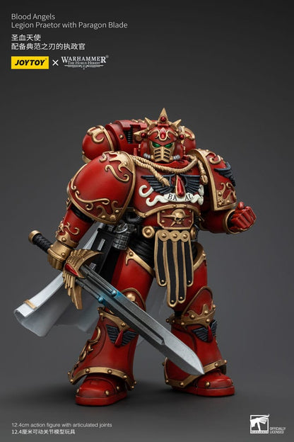 Warhammer The Horus Heresy Actionfigur 1/18 Blood Angels Legion Praetor with Paragon Blade 13 cm Image 2