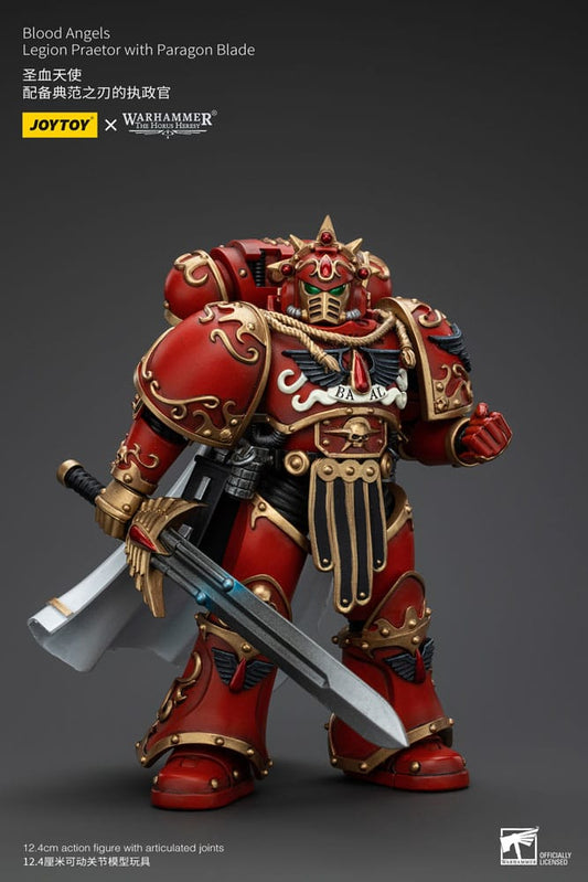 Warhammer The Horus Heresy Actionfigur 1/18 Blood Angels Legion Praetor with Paragon Blade 13 cm Image 2