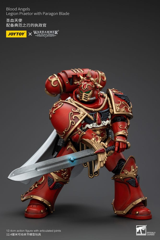 Warhammer The Horus Heresy Actionfigur 1/18 Blood Angels Legion Praetor with Paragon Blade 13 cm Image 5