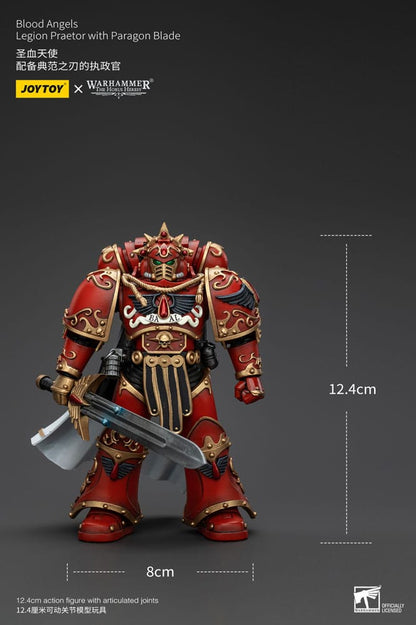Warhammer The Horus Heresy Actionfigur 1/18 Blood Angels Legion Praetor with Paragon Blade 13 cm Image 10