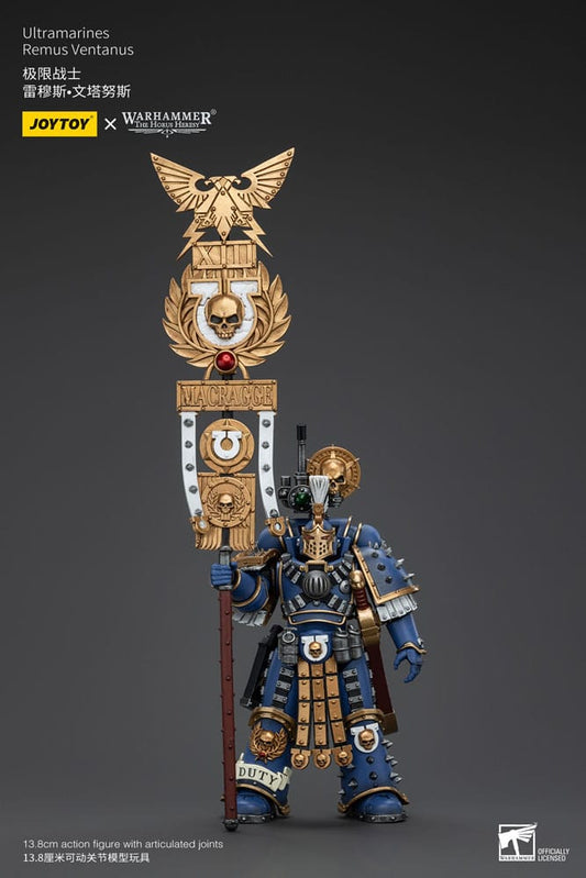 Warhammer The Horus Heresy Actionfigur 1/18 Ultramarines Remus Ventanus 14 cm Image 1