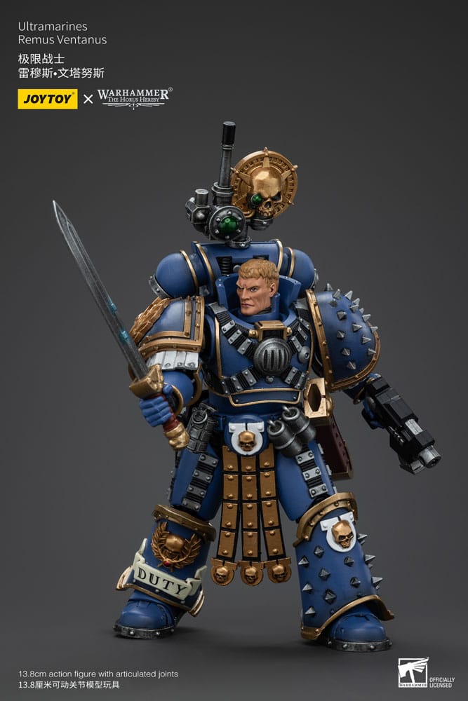 Warhammer The Horus Heresy Actionfigur 1/18 Ultramarines Remus Ventanus 14 cm Image 3