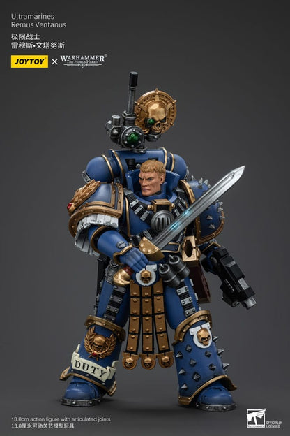 Warhammer The Horus Heresy Actionfigur 1/18 Ultramarines Remus Ventanus 14 cm Image 4