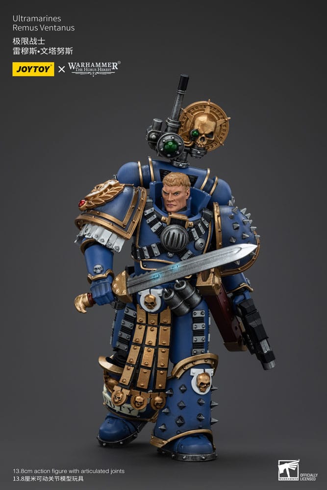 Warhammer The Horus Heresy Actionfigur 1/18 Ultramarines Remus Ventanus 14 cm Image 5