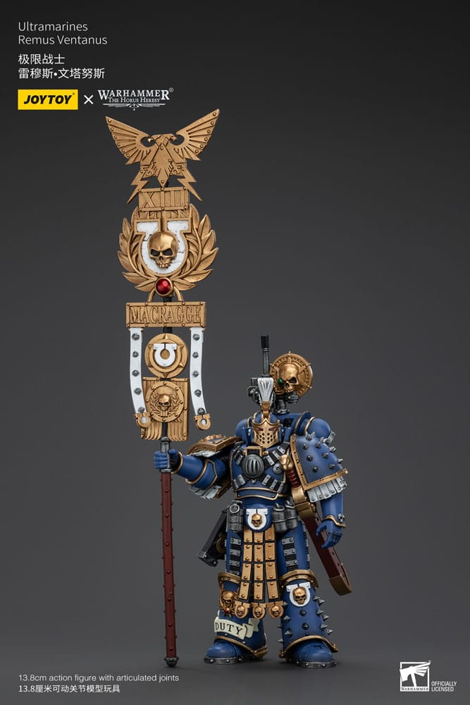 Warhammer The Horus Heresy Actionfigur 1/18 Ultramarines Remus Ventanus 14 cm Image 7