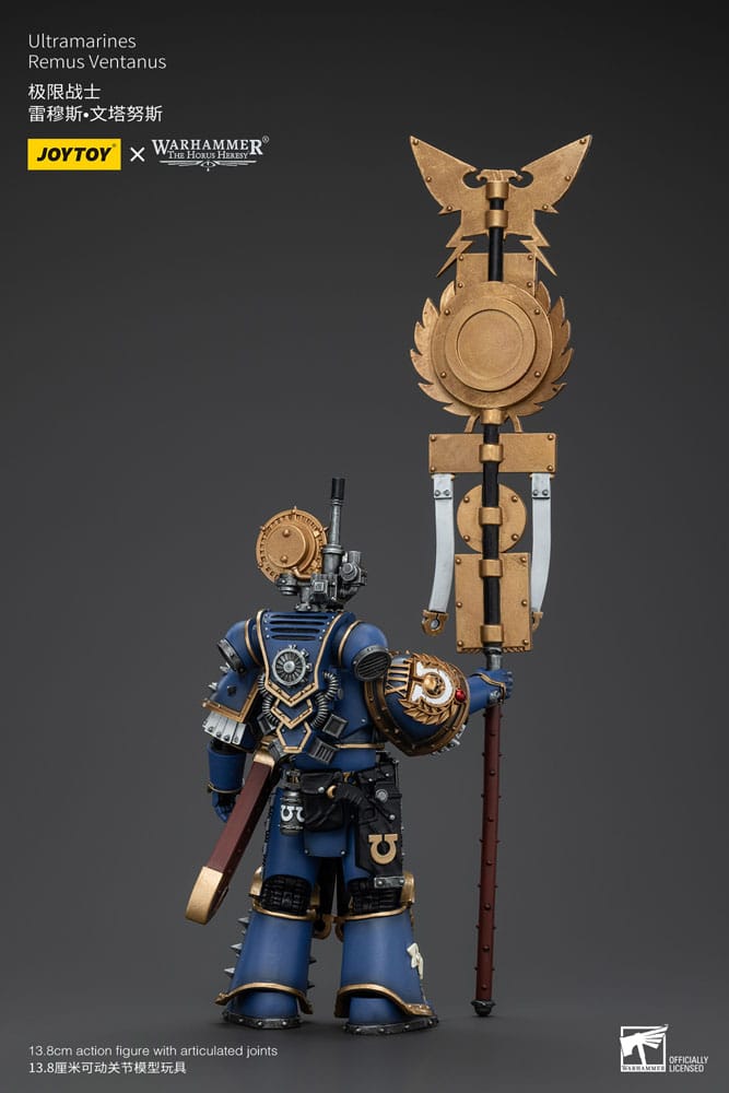 Warhammer The Horus Heresy Actionfigur 1/18 Ultramarines Remus Ventanus 14 cm Image 8