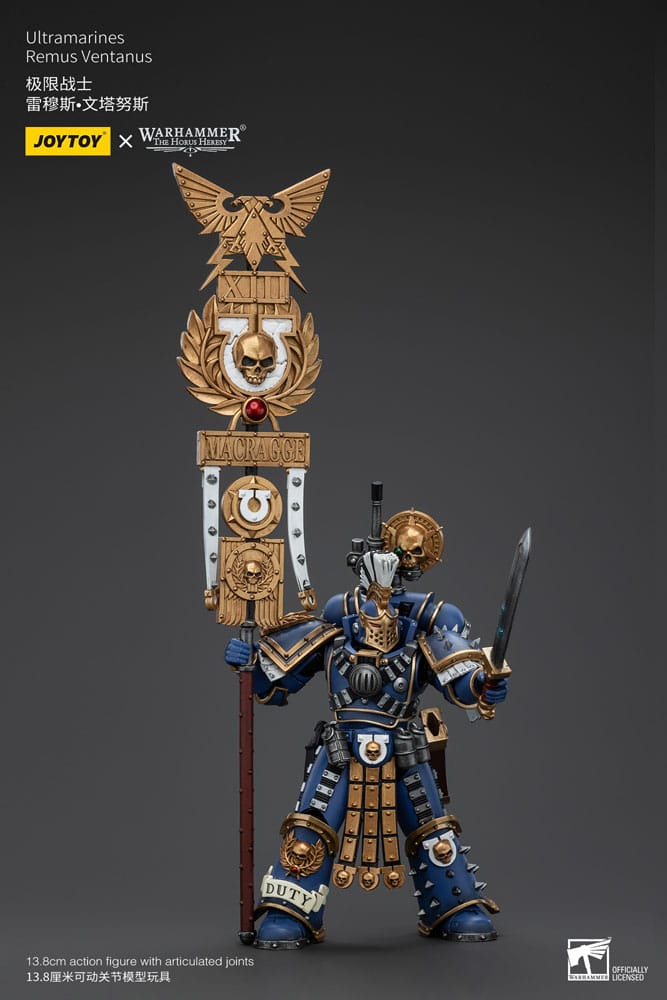 Warhammer The Horus Heresy Actionfigur 1/18 Ultramarines Remus Ventanus 14 cm Image 10