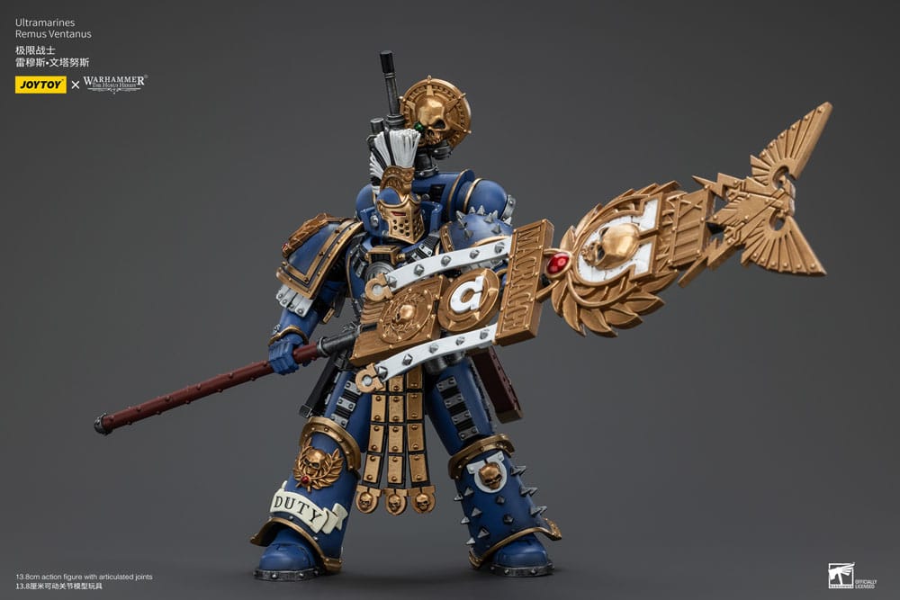 Warhammer The Horus Heresy Actionfigur 1/18 Ultramarines Remus Ventanus 14 cm Image 13