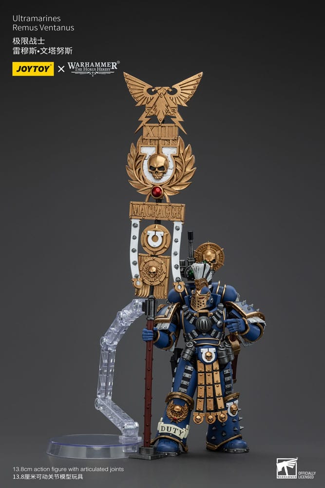 Warhammer The Horus Heresy Actionfigur 1/18 Ultramarines Remus Ventanus 14 cm Image 14