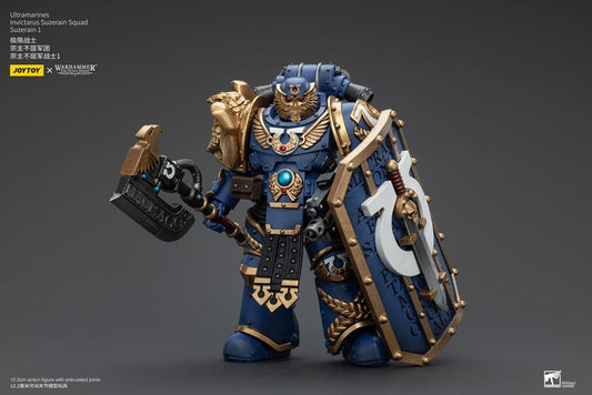 Warhammer The Horus Heresy Actionfigur 1/18 Ultramarines Invictarus Suzerain Squad Suzerain 1 12 cm Image 2