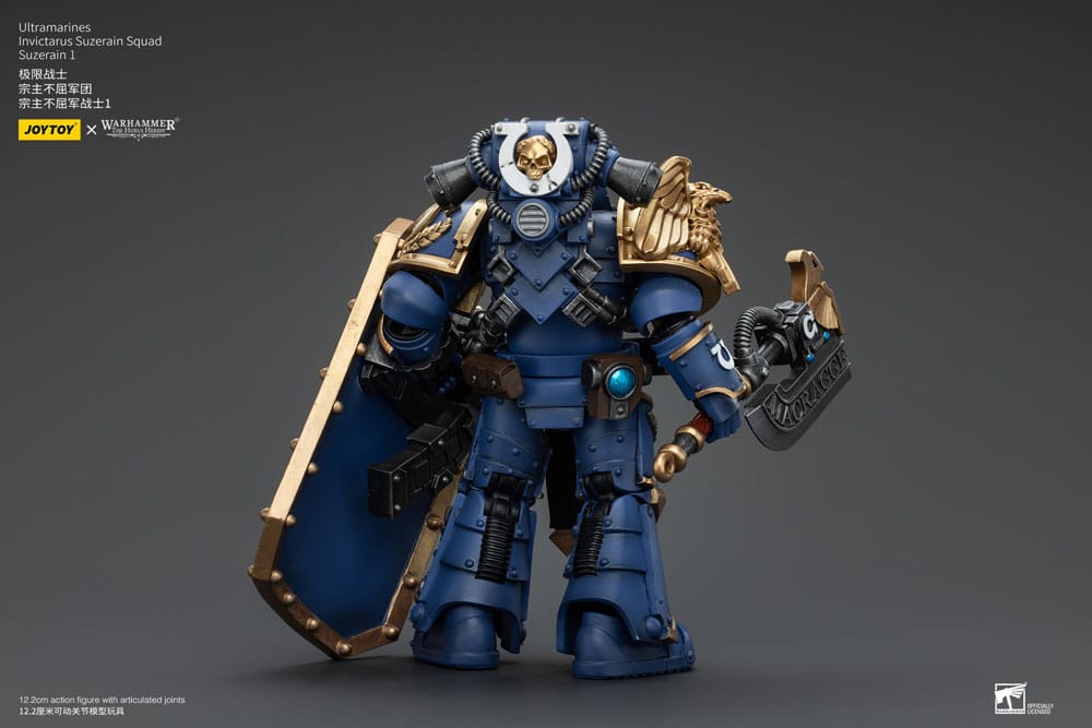 Warhammer The Horus Heresy Actionfigur 1/18 Ultramarines Invictarus Suzerain Squad Suzerain 1 12 cm Image 3