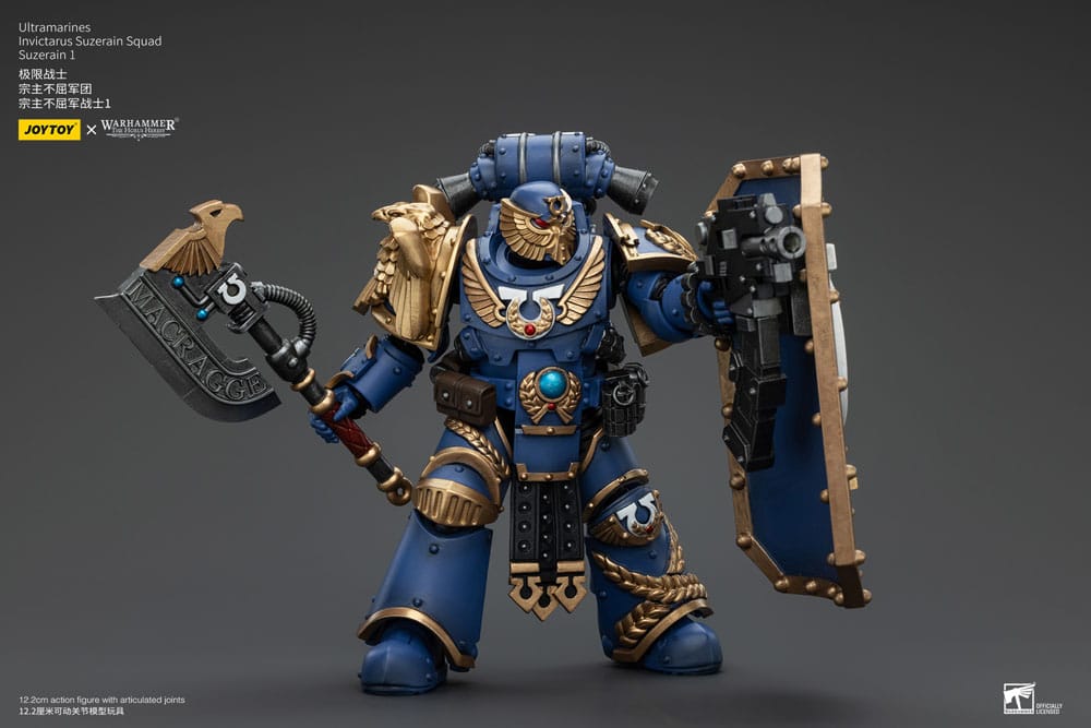 Warhammer The Horus Heresy Actionfigur 1/18 Ultramarines Invictarus Suzerain Squad Suzerain 1 12 cm Image 7