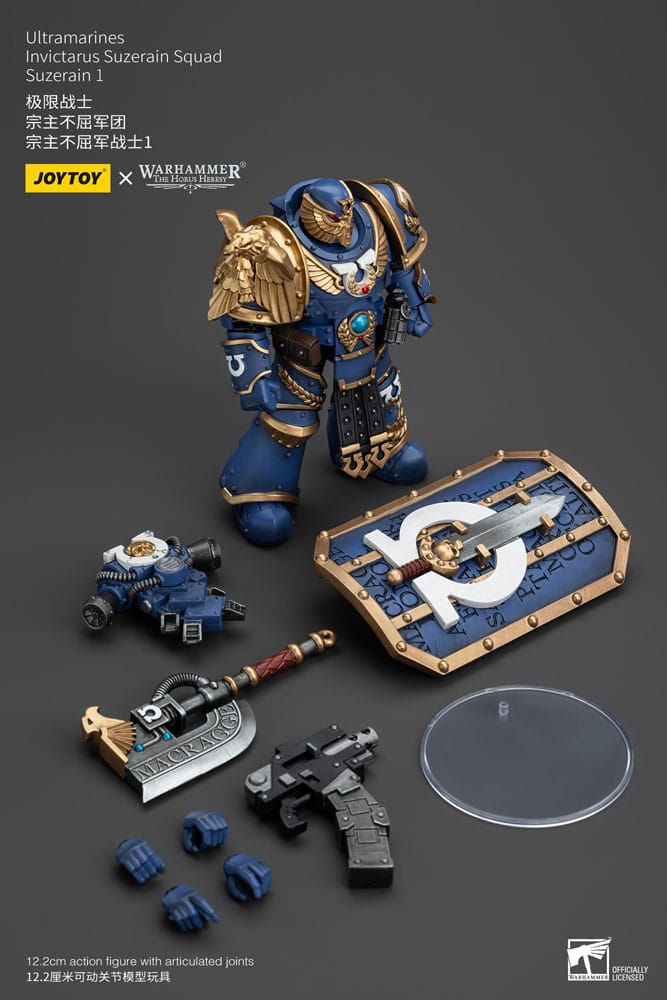 Warhammer The Horus Heresy Actionfigur 1/18 Ultramarines Invictarus Suzerain Squad Suzerain 1 12 cm Image 8