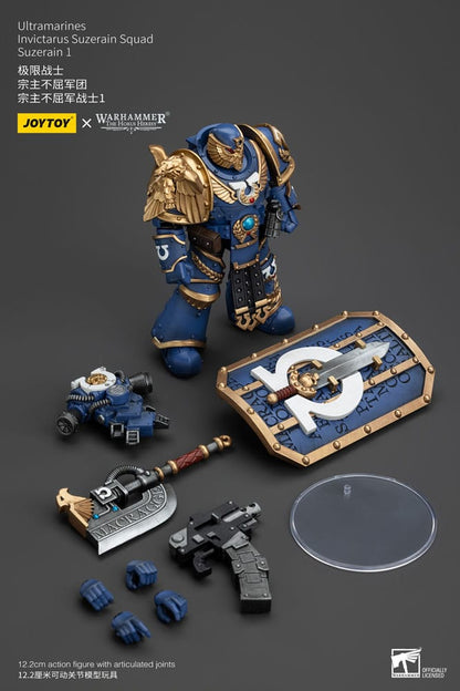 Warhammer The Horus Heresy Actionfigur 1/18 Ultramarines Invictarus Suzerain Squad Suzerain 1 12 cm Image 8