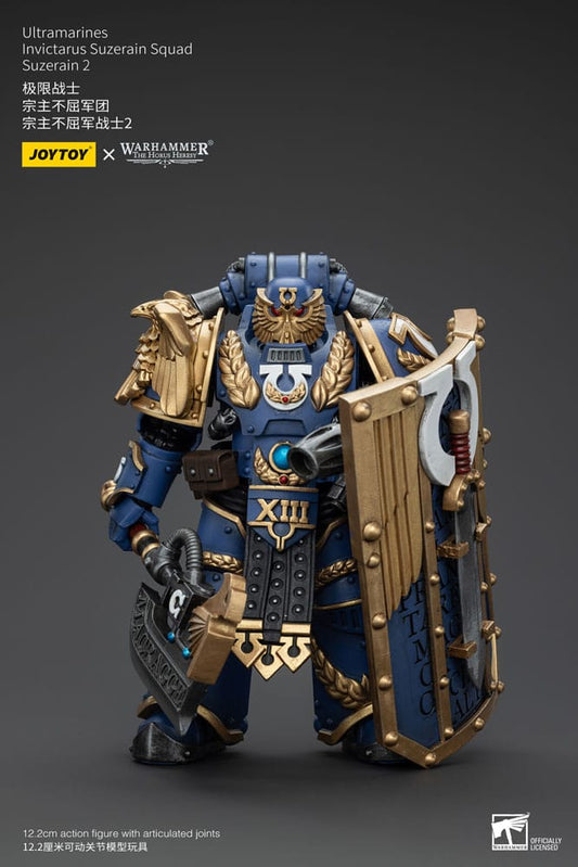 Warhammer The Horus Heresy Actionfigur 1/18 Ultramarines Invictarus Suzerain Squad Suzerain 2 12 cm Image 1