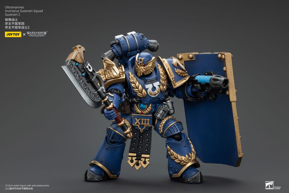 Warhammer The Horus Heresy Actionfigur 1/18 Ultramarines Invictarus Suzerain Squad Suzerain 2 12 cm Image 8