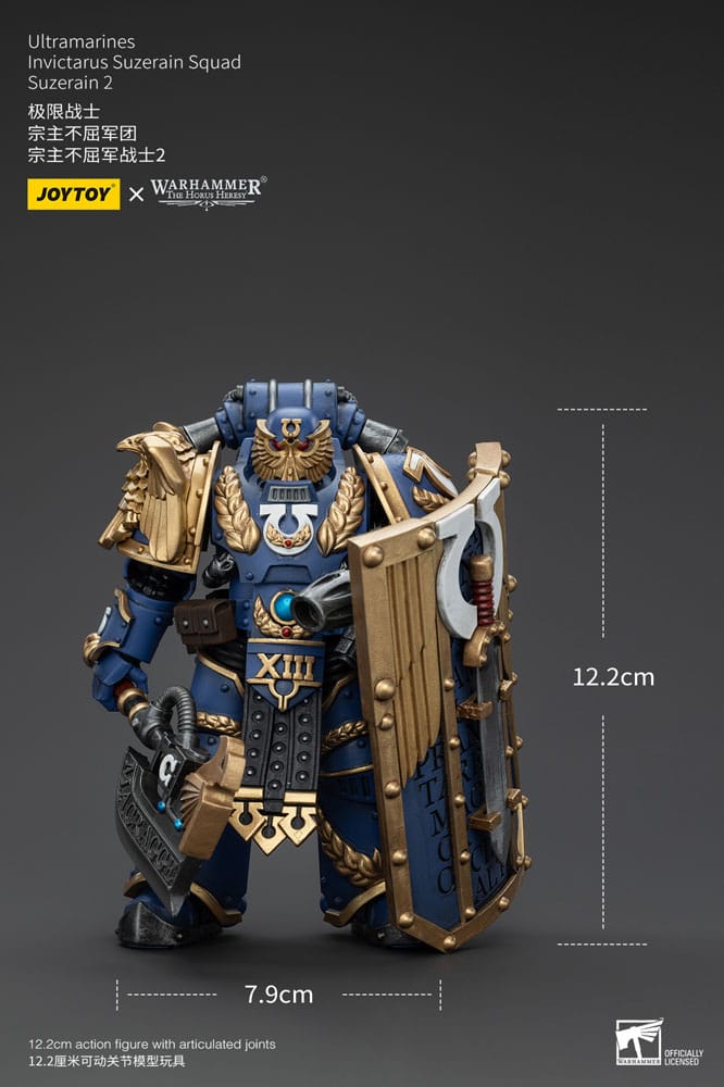 Warhammer The Horus Heresy Actionfigur 1/18 Ultramarines Invictarus Suzerain Squad Suzerain 2 12 cm Image 10