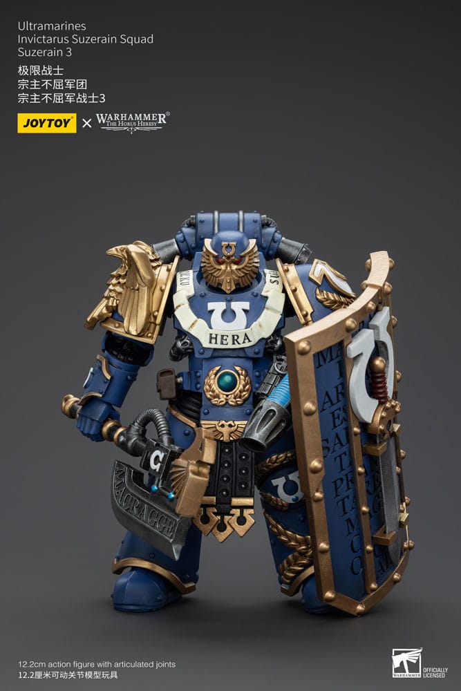 Warhammer The Horus Heresy Actionfigur 1/18 Ultramarines Invictarus Suzerain Squad Suzerain 3 12 cm Image 1