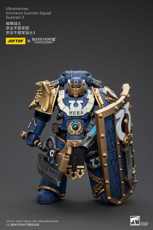 Warhammer The Horus Heresy Actionfigur 1/18 Ultramarines Invictarus Suzerain Squad Suzerain 3 12 cm Image 1