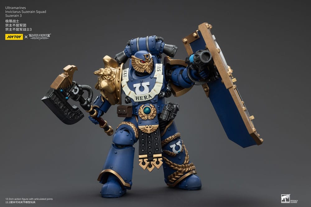 Warhammer The Horus Heresy Actionfigur 1/18 Ultramarines Invictarus Suzerain Squad Suzerain 3 12 cm Image 4