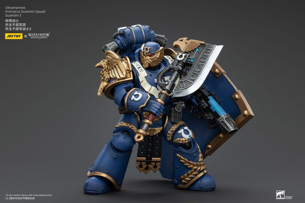 Warhammer The Horus Heresy Actionfigur 1/18 Ultramarines Invictarus Suzerain Squad Suzerain 3 12 cm Image 6