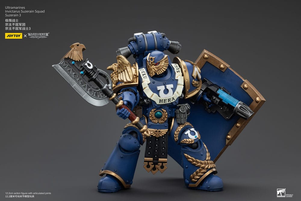 Warhammer The Horus Heresy Actionfigur 1/18 Ultramarines Invictarus Suzerain Squad Suzerain 3 12 cm Image 8