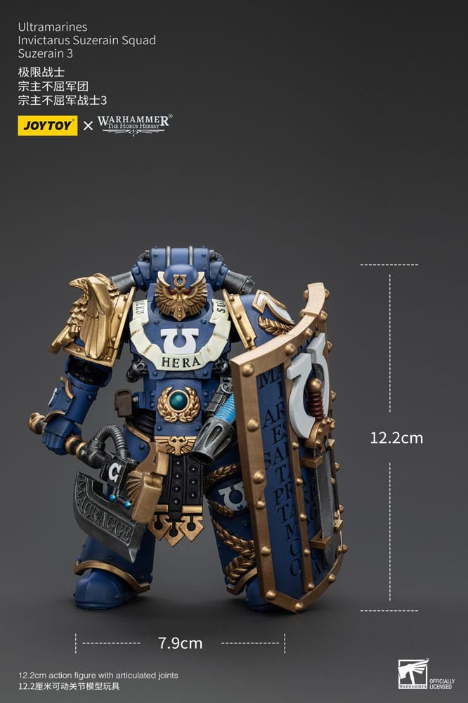 Warhammer The Horus Heresy Actionfigur 1/18 Ultramarines Invictarus Suzerain Squad Suzerain 3 12 cm Image 10