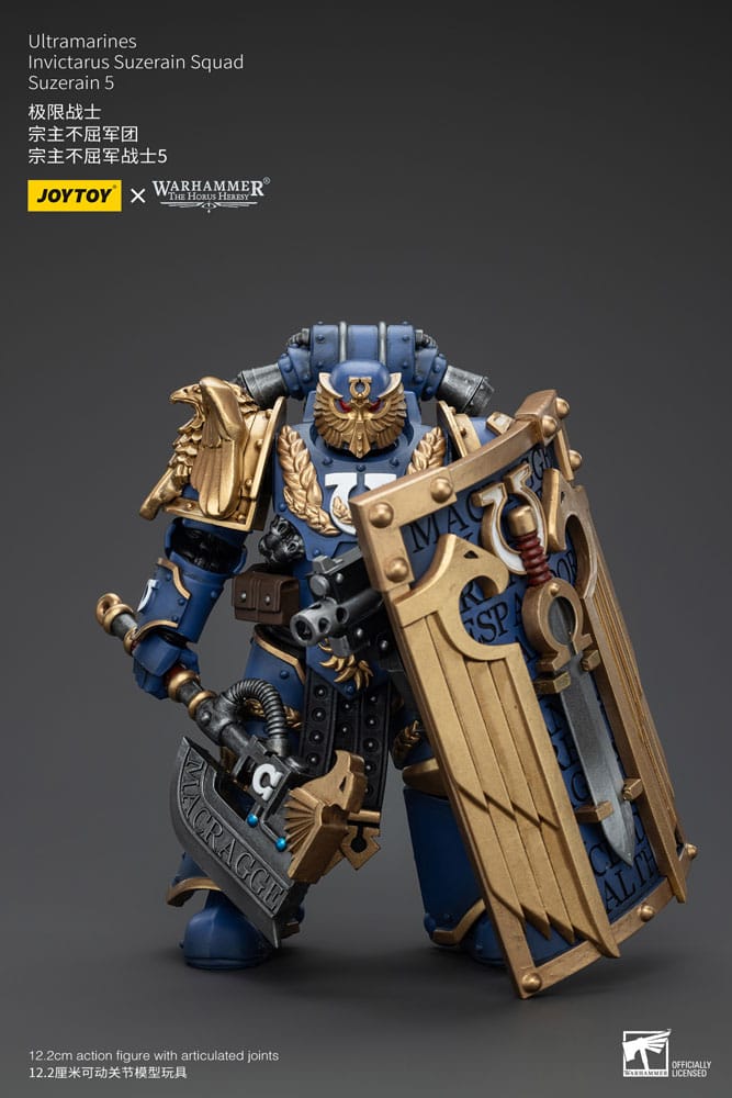 Warhammer The Horus Heresy Actionfigur 1/18 Ultramarines Invictarus Suzerain Squad Suzerain 5 12 cm Image 1