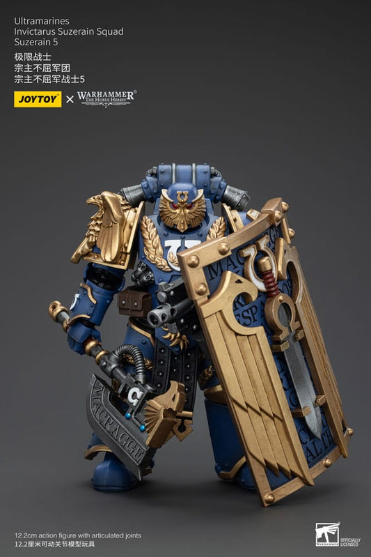 Warhammer The Horus Heresy Actionfigur 1/18 Ultramarines Invictarus Suzerain Squad Suzerain 5 12 cm Image 1