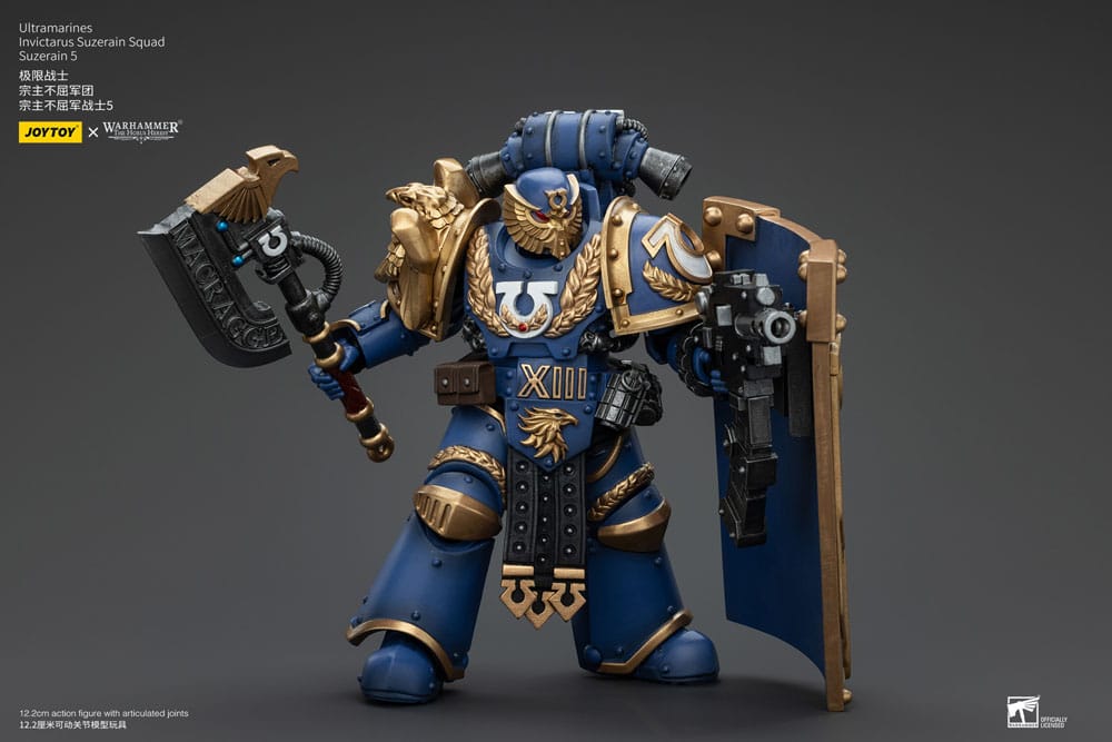 Warhammer The Horus Heresy Actionfigur 1/18 Ultramarines Invictarus Suzerain Squad Suzerain 5 12 cm Image 4