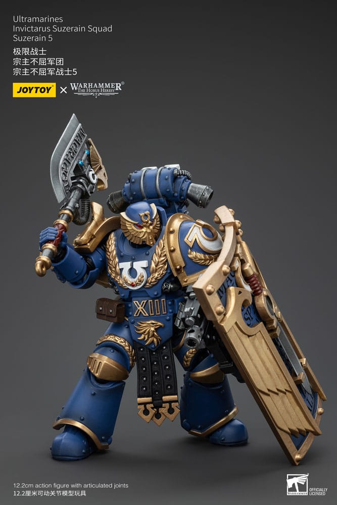 Warhammer The Horus Heresy Actionfigur 1/18 Ultramarines Invictarus Suzerain Squad Suzerain 5 12 cm Image 7