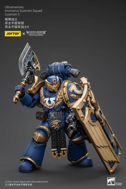 Warhammer The Horus Heresy Actionfigur 1/18 Ultramarines Invictarus Suzerain Squad Suzerain 5 12 cm Image 7