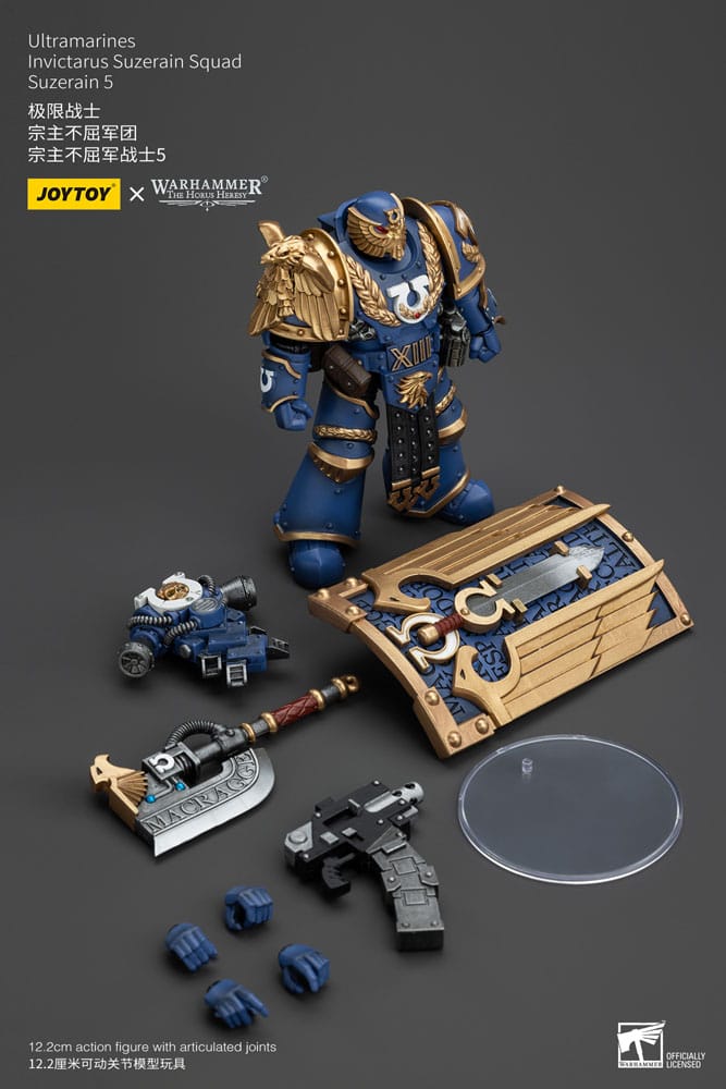 Warhammer The Horus Heresy Actionfigur 1/18 Ultramarines Invictarus Suzerain Squad Suzerain 5 12 cm Image 8