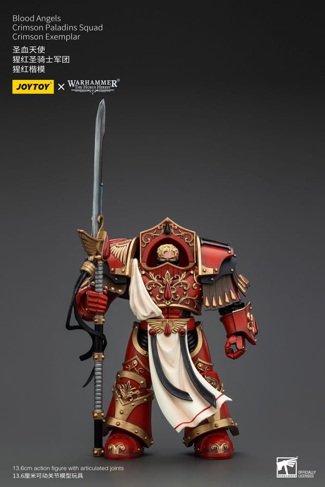 Warhammer The Horus Heresy Actionfigur 1/18 Blood Angels Crimson Paladins Squad Crimson Exemplar 14 cm Image 1