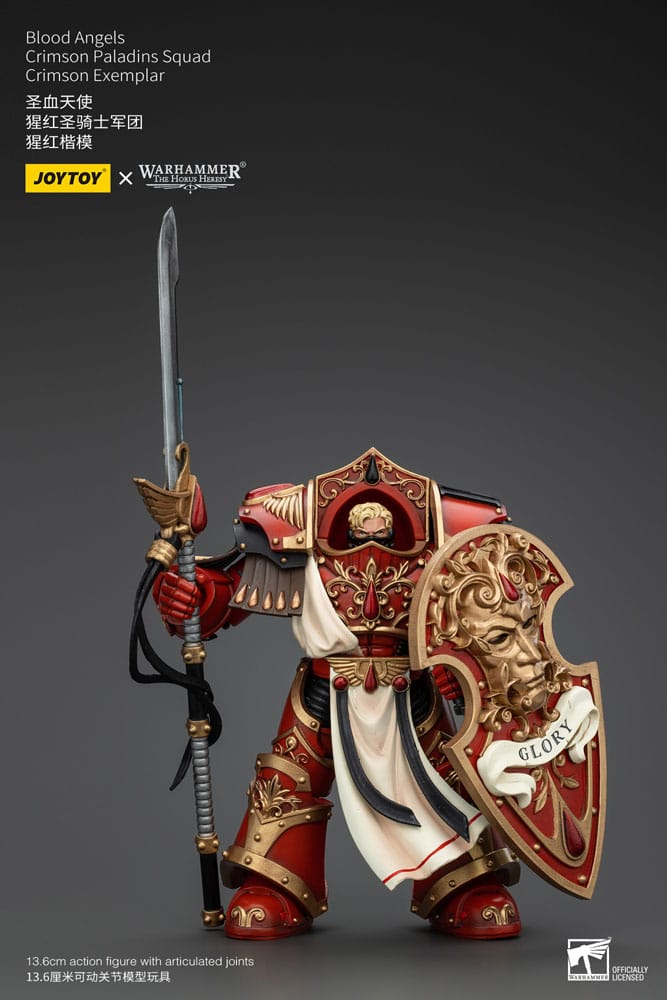 Warhammer The Horus Heresy Actionfigur 1/18 Blood Angels Crimson Paladins Squad Crimson Exemplar 14 cm Image 5