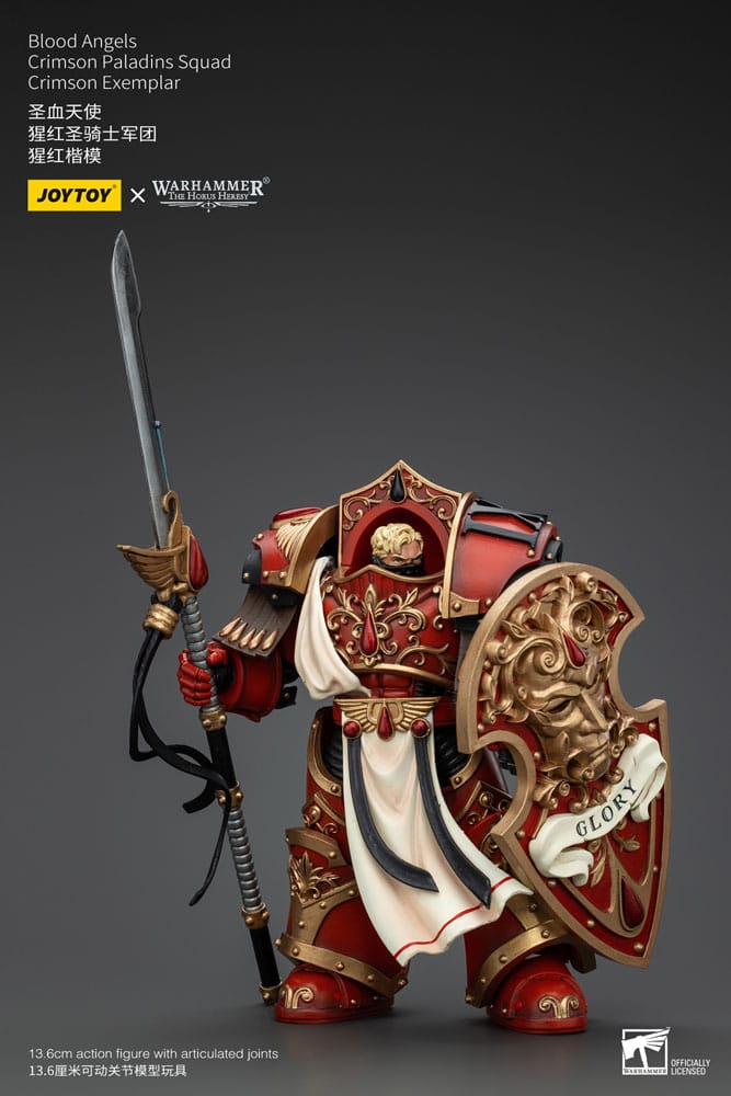 Warhammer The Horus Heresy Actionfigur 1/18 Blood Angels Crimson Paladins Squad Crimson Exemplar 14 cm Image 6
