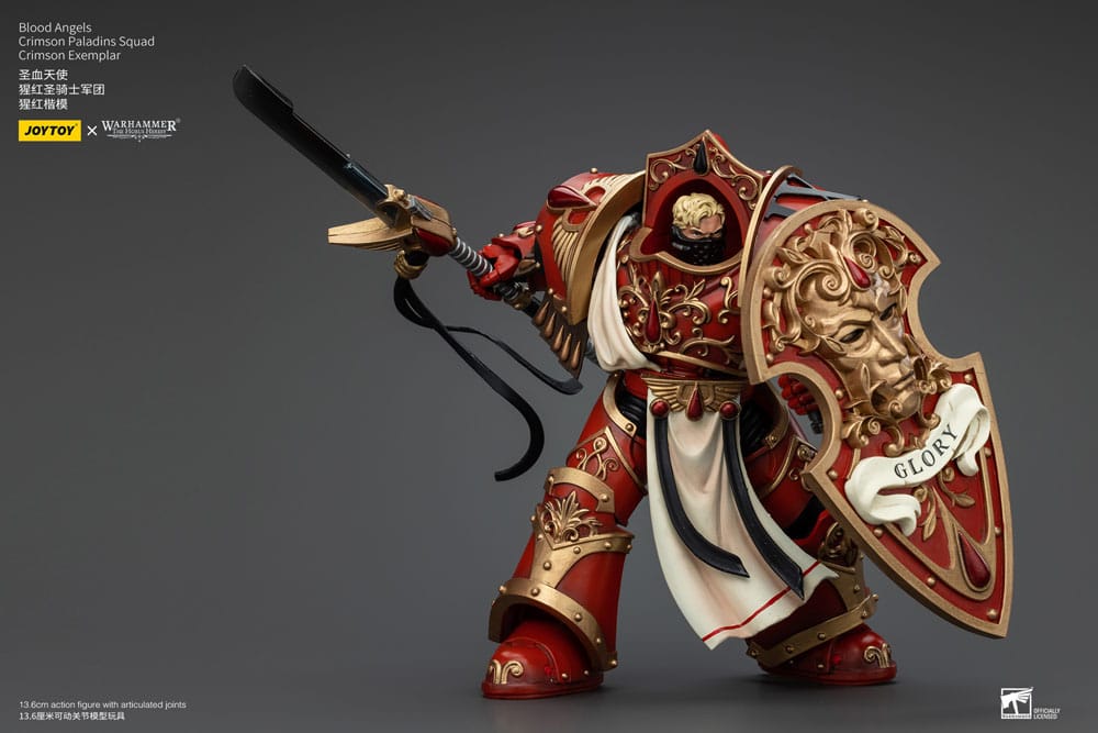 Warhammer The Horus Heresy Actionfigur 1/18 Blood Angels Crimson Paladins Squad Crimson Exemplar 14 cm Image 8