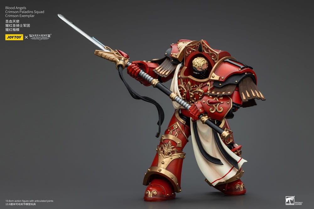 Warhammer The Horus Heresy Actionfigur 1/18 Blood Angels Crimson Paladins Squad Crimson Exemplar 14 cm Image 9