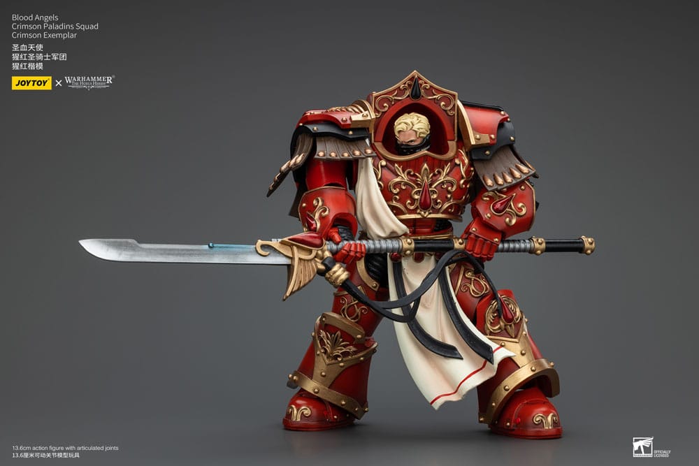 Warhammer The Horus Heresy Actionfigur 1/18 Blood Angels Crimson Paladins Squad Crimson Exemplar 14 cm Image 10