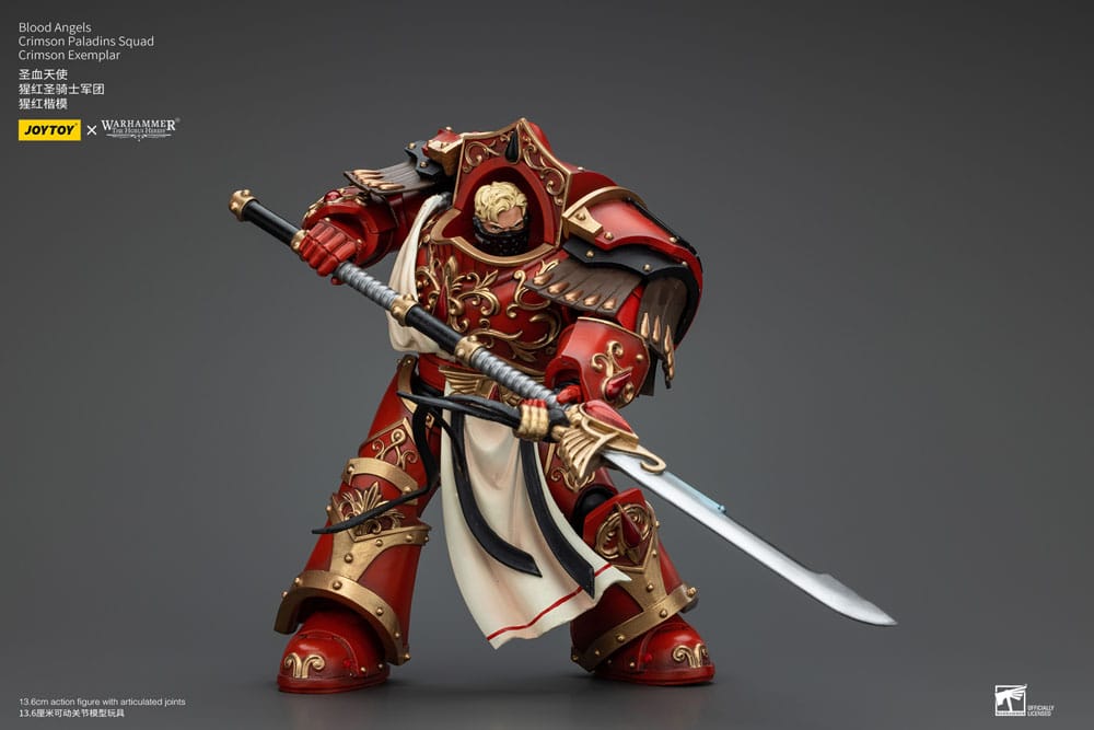 Warhammer The Horus Heresy Actionfigur 1/18 Blood Angels Crimson Paladins Squad Crimson Exemplar 14 cm Image 11