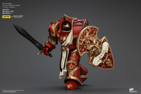 Warhammer The Horus Heresy Actionfigur 1/18 Blood Angels Crimson Paladins Squad Crimson Paladin 2 14 cm Image 2