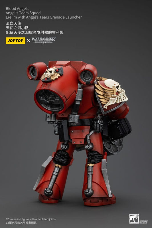 Warhammer The Horus Heresy Actionfigur 1/18 Blood Angels Angel's Tears Squad Erelim with Angel's Tears Grenade Launcher 12 cm Image 2