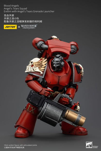 Warhammer The Horus Heresy Actionfigur 1/18 Blood Angels Angel's Tears Squad Erelim with Angel's Tears Grenade Launcher 12 cm Image 3