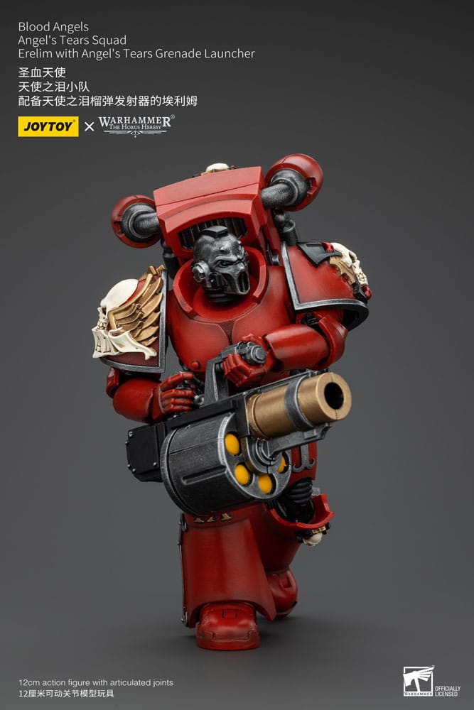 Warhammer The Horus Heresy Actionfigur 1/18 Blood Angels Angel's Tears Squad Erelim with Angel's Tears Grenade Launcher 12 cm Image 6
