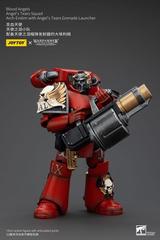 Warhammer The Horus Heresy Actionfigur 1/18 Blood Angels Angel's Tears Squad Arch-Erelim with Angel's Tears Grenade Launcher 12 cm Image 1